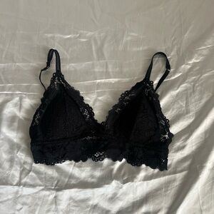 Elegant Black Lace Bralette